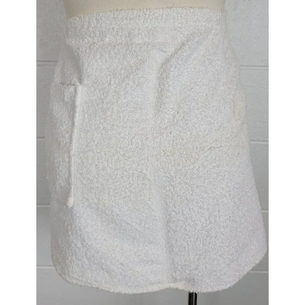 Vtg 1940s 1950s John Carroll University Santa Anita Cotton‎ Terry Towel Wrap M